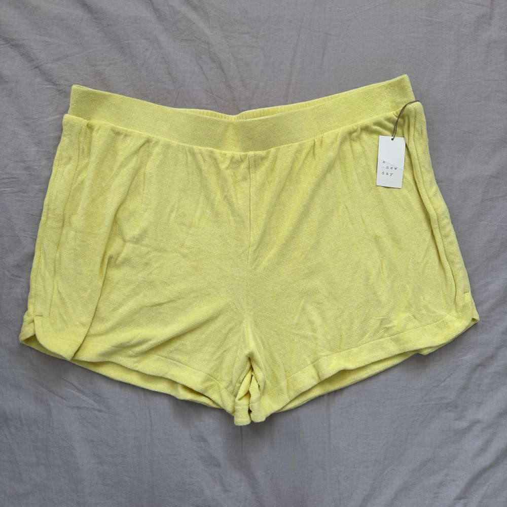 A new day Yellow Cargo Shorts